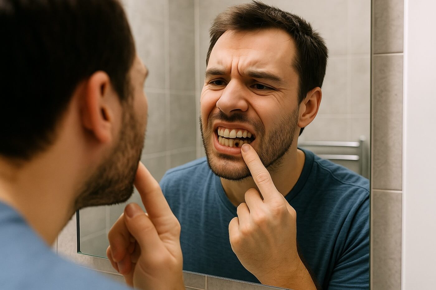 Причины развития кариеса Кариес на переднем зубе