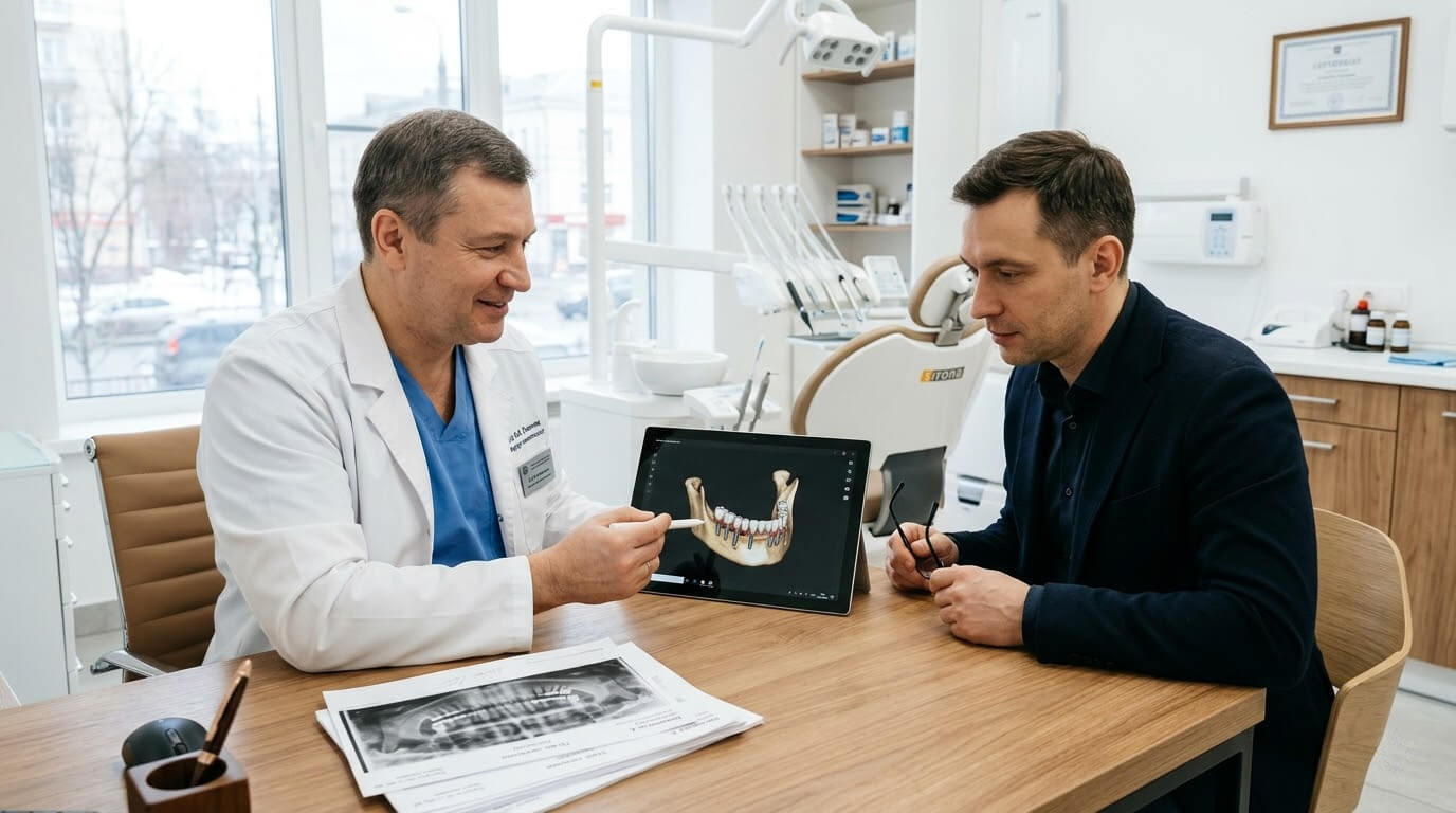 Обсуждение имплантации по системе все-на-4 и все-на-6