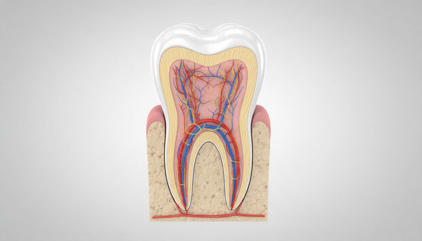Анатомическая структура зуба